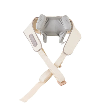 Foreverlily Wireless Neck and Back Massager – Deep Tissue Neck and Shoulder Kneading Massage Shawl for Cervical and Trapezius Relief