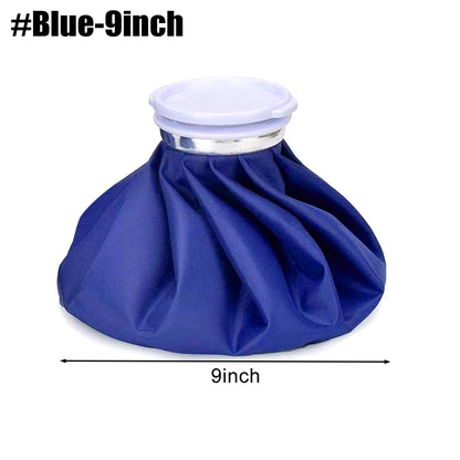 Reusable Ice Pack & Hot Water Compress Bag for Knee, Injuries, Headaches, Kids & Adults
