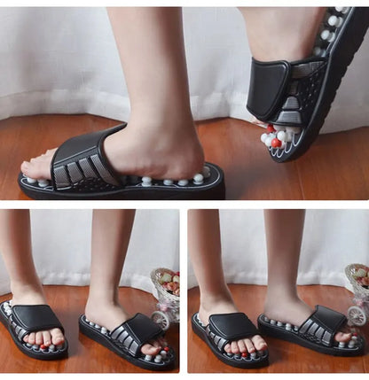 Acupoint Massage Slippers Foot Massager Flip Flop for Feet – Unisex Acupoint Slipper for Home Therapy & Health Care