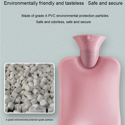 1000/2000ml PVC Hot Water Warmer Bag for Women – Hand, Belly & Feet Warmer Hot-Water Bottle Bag
