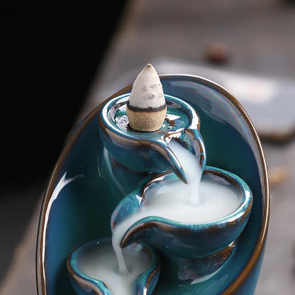 Waterfall Incense Burner Holder