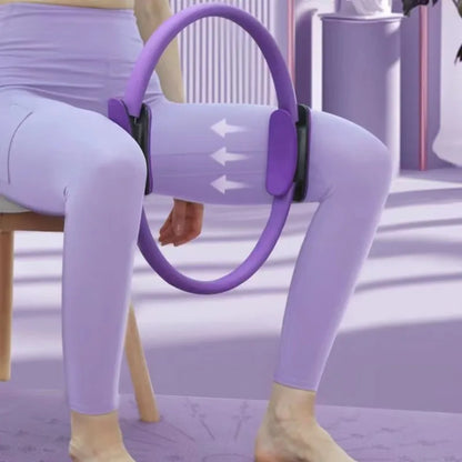 Pilates Leg Circle – Fitness Toning Ring for Inner Thigh Postpartum Shaping Pelvic Floor & Yoga Muscle Training Fitness Equipment