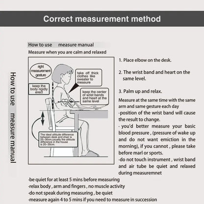 Portable Tonometer & Digital Tensiometer | Automatic Arm BP Monitor with Heart Rate Sensor