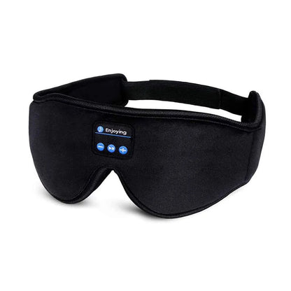 3D Bluetooth Headphones Eye Mask – Sleep Eye Mask with Music Headband for Travel & Relaxation