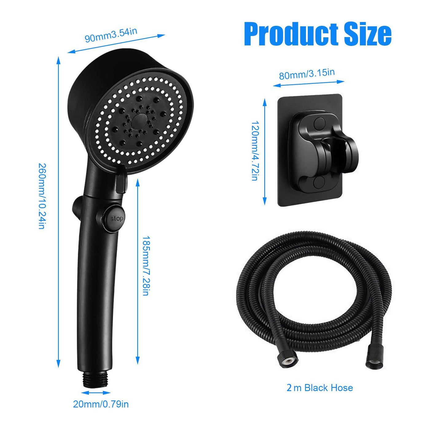 AquaForce - Multi-functional Shower Head